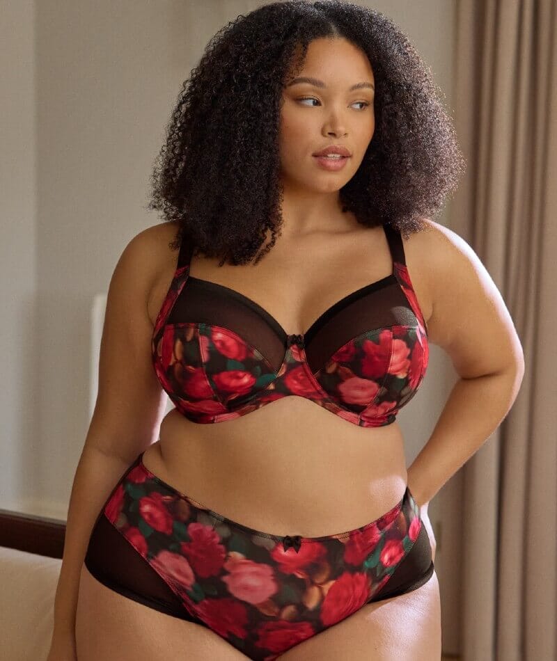 Sculptresse Bliss Full Cup Underwire Bra - Rose Print Bras